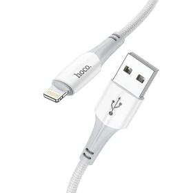 Kabelis USB A į Lightning Hoco 2,4A 1 m X70 baltas