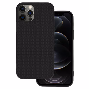 Tel Protect Liquid Air Case dėklas telefonui Iphone 12 Pro Max juodas