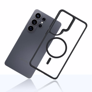 3mk Satin Armor MagCase for Samsung Galaxy S26 Ultra - skaidrus juodas