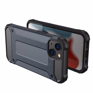 Hybrid Armor dėklas iPhone 14 Plus šarvuotas hibridinis dėklas juodas