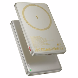 Išorinė baterija suderinama su MagSafe Hoco 5000 mAh QC PD 2A 20W Q26 oranžinė