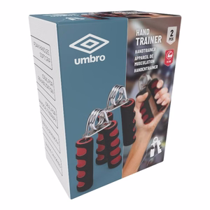 Umbro plaštakų treniruokliai, 15 kg, 2 vnt., raudoni