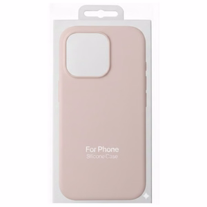 Dėklas "TM MagSafe Silicone" iPhone 14 Pro / Kreidinis rožinis /