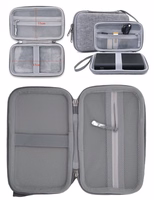 Dėklas HDD diskui, 18.5x11.5x4.5 cm, pilkas