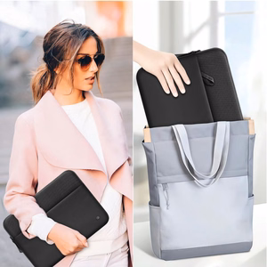 "Tech-Protect" nešiojamojo kompiuterio krepšys su rankovėmis 15-16 m. - Juodas