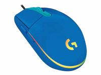 Logitech G102 Lightsync pelė mėlyna