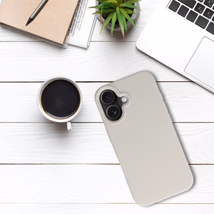 Tel Protect silikoninis dėklas telefonui Iphone 16 titano