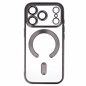 Metalinis Magsafe dėklas iPhone 17 Pro Max titanas