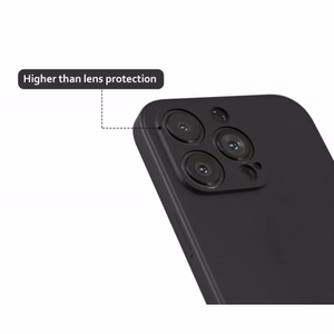 Telefono dėklas Liquid Silicone skirtas Xiaomi 14T Pro juodas