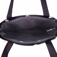 Pirkinių maišelis Wonder raštas 3 - juodas