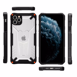 Tel Protect hibridinis dėklas telefonui Iphone 12 Pro Max juodas