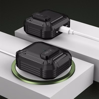 Tech-Protect Carbonox dėklas AirPods 4 - juodas