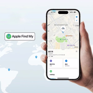 Rockbros RT1W Bluetooth ieškiklis su Apple Find My – spalva: juoda