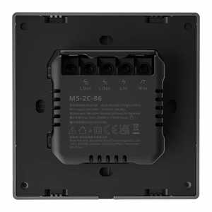 Išmanusis scenų sieninis jungiklis WiFi Sonoff M5 2C (2 kanalai)