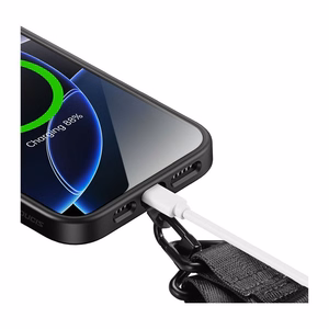 DUX DUCIS Outdoor Cross Body – kryžminė telefono dirželė – juoda