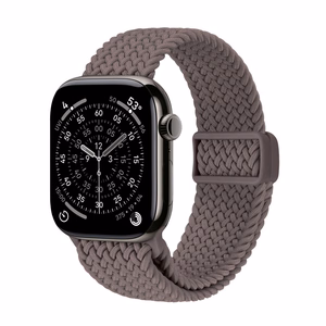 Crong Wave Band pintas Apple Watch dirželis, 44/45/46/49 mm, rudas