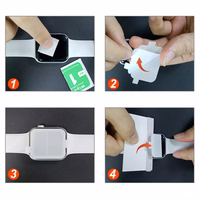 Hidrogelio TPU apsauginis stiklas Apple Watch 7/8/9 41mm