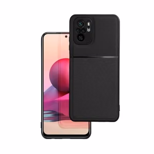 NOBLE dėklas telefonui XIAOMI Redmi Note 10 Pro / Note 10 Pro Max juodas