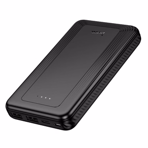 Išorinė baterija Hoco 10000 mAh 2A J165 juoda