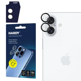 3mk HARDY Lęšio apsauga Pro skirtas iPhone 17 - juoda