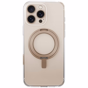 Uniq Swivix 360 sukamas stovas dėklas telefonui iPhone 16 - auksinis