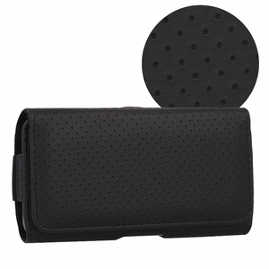 HIT Dėklas diržui (DYDIS XL) Iphone 17 Pro Max/16 Pro Max/Samsung A55 5G/A53/S25/S24 dizainas 4 juodas (167x83 mm)