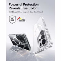 ESR Classic Hybrid Kickstand MagSafe dėklas "Samsung Galaxy S26 Ultra" - skaidrus