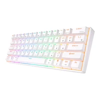 Royal Kludge RK61 RGB mechanical keyboard, red switch (white) (QWERTY)