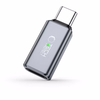 Tech-Protect UltraBoost Type-C į Lightning adapteris - pilkas