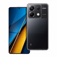 Skaidrus dėklas 2 mm XIAOMI POCO X6 5G (apsauga kamerai) skaidrus