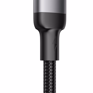 Joyroom Extraordinary Series A10 USB-A / USB-C 3A kabelis 1.2 m - juodas