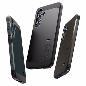 Spigen Tough Armor Magnetinis dėklas telefonui Samsung Galaxy S25 - juodas