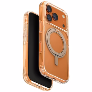 Uniq Swivix pasukamas 360° stovo dėklas telefonui iPhone 17 Pro - auksinis