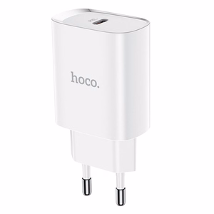Įkroviklis Hoco N14 (1xUSB-C 20W) baltas