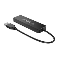Orico FL01 USB-A Hub prijungimo stotelė 4x USB-A 2.0 - juoda