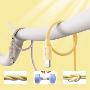 USB laidas Joyroom S-1024M13 geltonas Type-C / Lightning 100cm (iki 20W)