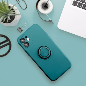 Samsung A27 5G dėklas Silicone Ring, žalias