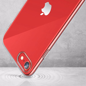 Crong Crystal Slim dėklas, skirtas iPhone SE (2020) / 8 / 7, skaidrus