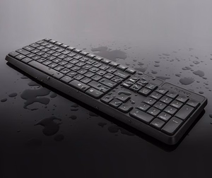 Logitech MK235 klaviatūra su pele USB QWERTY US International pilka