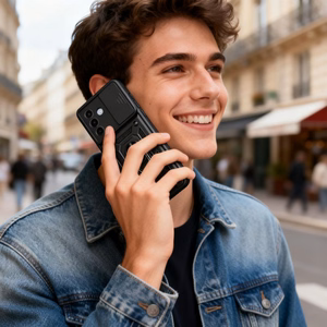 "Tech-Protect CamShield Pro" dėklas, skirtas "Samsung Galaxy A37 5G" - Juodas
