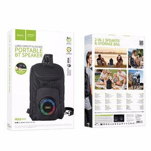 Bluetooth portable speaker-backpack Hoco (HC42) 8w black