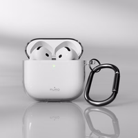 "Puro 0.3 Nude" dėklas "AirPods 4" - skaidrus