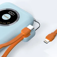 Dudao K21 Mini 10000mAh 22.5W USB-A / USB-C Išorinė baterija (f) - mėlyna