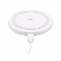 Puro belaidis įkroviklis Android, iPhone telefonams - baltas