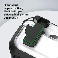 Dėklas Dux Ducis PECN Apple AirPods 4 juodas