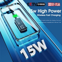 Bevielis įkroviklis Essager "Aurora" stovas / laikiklis juodas 15W (Magsafe Compatible)