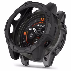 Tech-Protect Defense Air dėklas Garmin Fenix 7X / 7X Pro - juodas