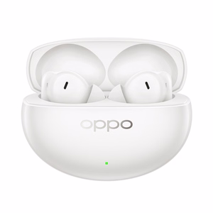 OPPO tikrai belaidės ausinės Enco Air5 Pro Bluetooth, įstatomos į ausis, mikrofonas, balta, triukšmo slopinimas, belaidės