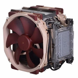 Noctua NH-U14S DX-4677 NH-U14S DX-4677 procesoriaus oro aušintuvas 14 cm rudas, šviesiai rudas, sidabrinis