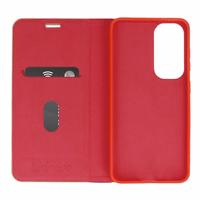 Wonder Frame dėklas telefonui Samsung Galaxy S24 raudonas